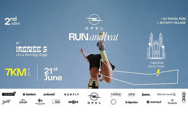 Casablanca vibrera au rythme d'Opel RUN & BEAT 2026, l'événement qui fusionne sport et musique live