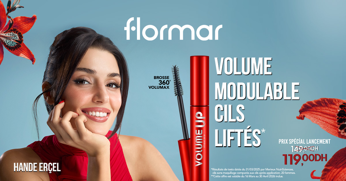 Flormar annonce sa campagne mondiale Volume Up Mascara avec Hande Erçel