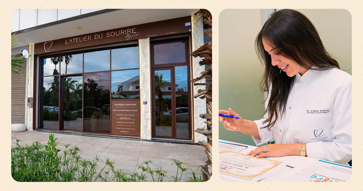 L&rsquo;Atelier du Sourire : la nouvelle adresse casablancaise du Dr Zineb Senhaji pour une dentisterie sur mesure