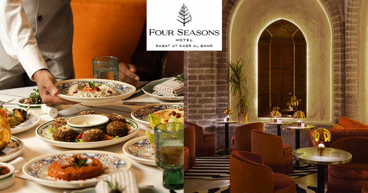 Le Four Seasons Hotel Rabat at Kasr Al Bahr enrichit son offre gastronomique et nocturne avec Flamme d’Orient et Laila Lounge