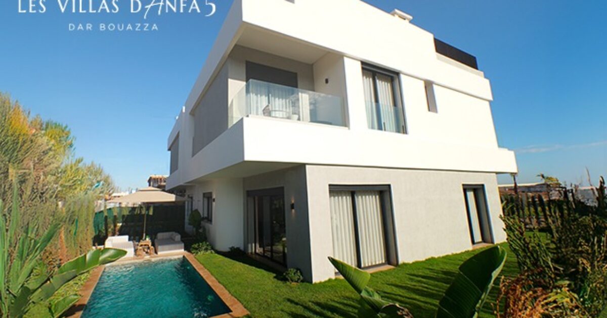 Les Villas d’Anfa 5 : La villa témoin dévoile le nouveau visage du haut standing à Dar Bouazza