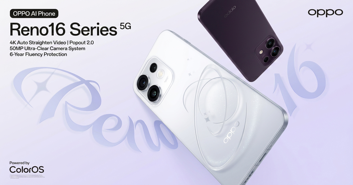 OPPO lance sa nouvelle série Reno16 dédiée à la créativité sur smartphone