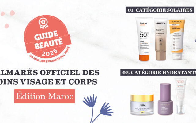 Palmarès officiel des produits solaires et hydratants